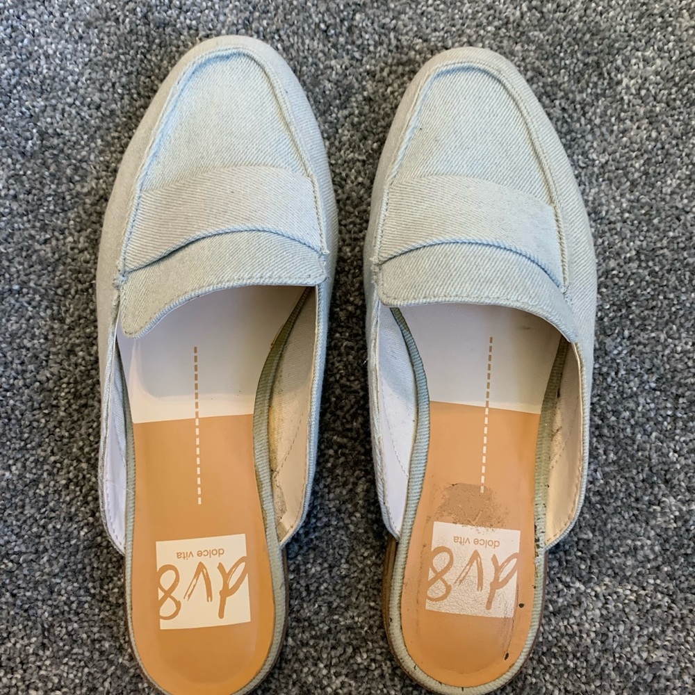Dolce Vita Denim Mules